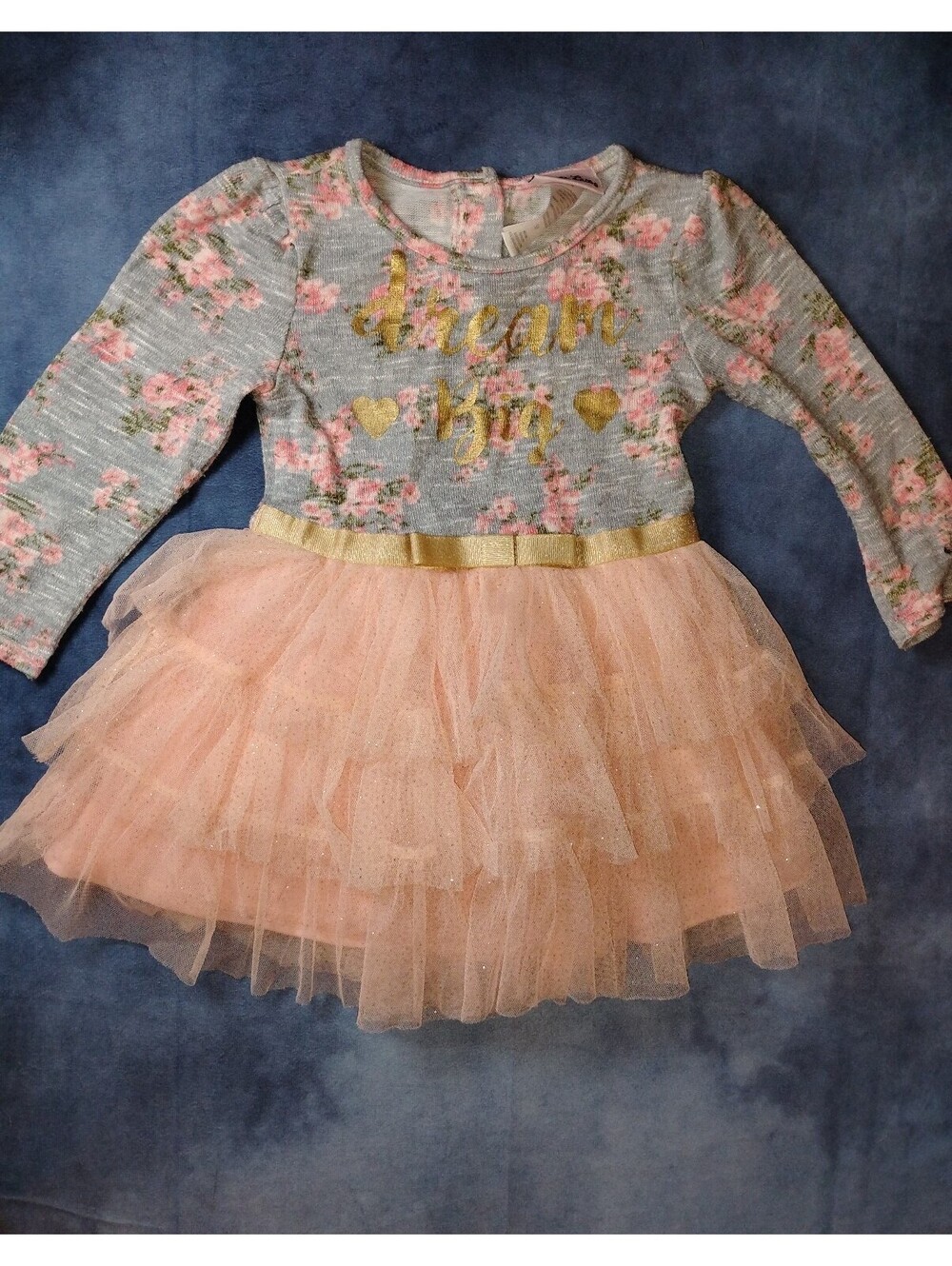 Girls 18 month long sleeve tutu dress